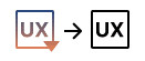 Image for The button state change for when the viewport is in the UX Section